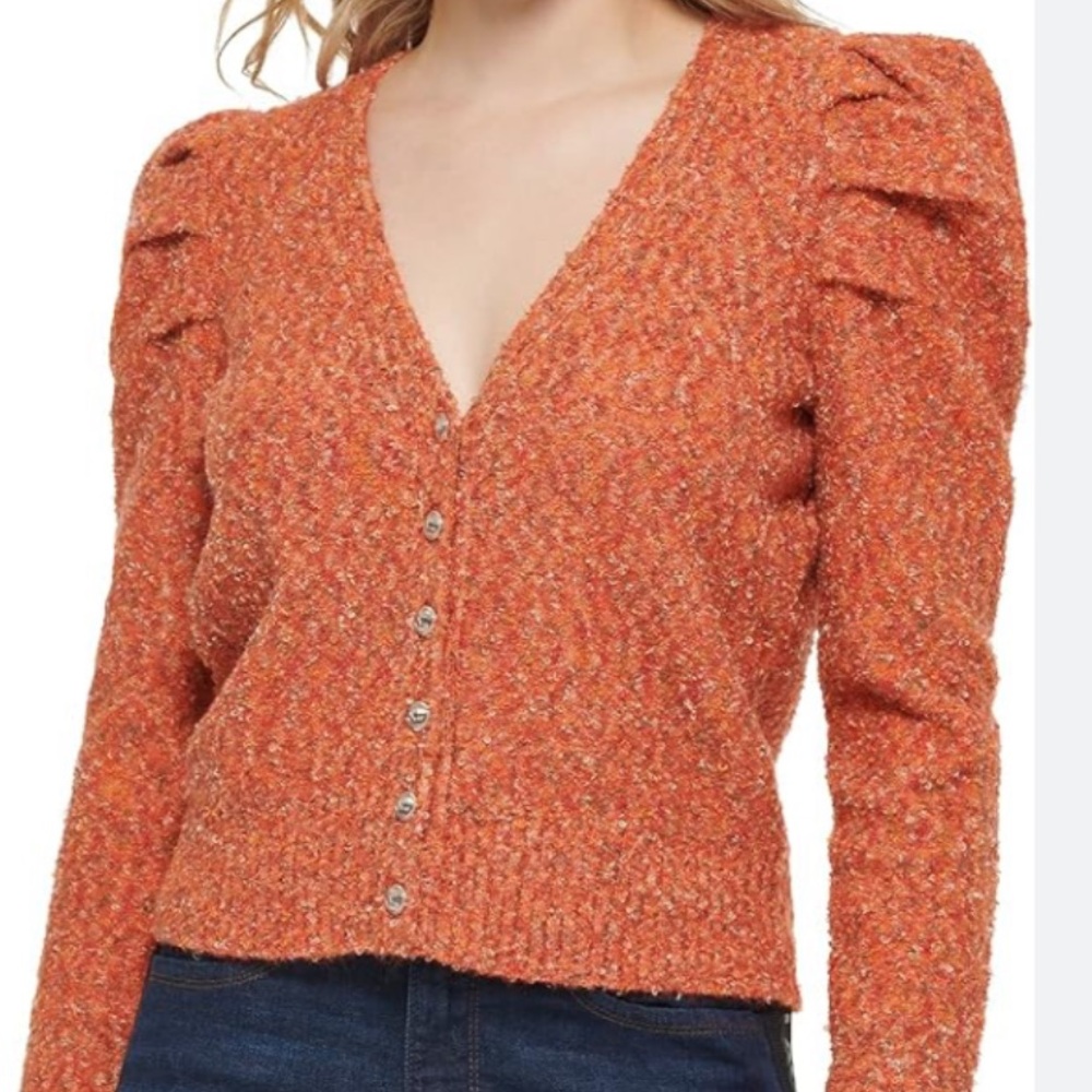 Karl Lagerfeld Orange sweater